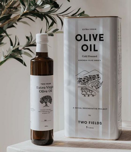 Two Fields Zakros Extra Virgin Olive Oil | Bellini's Deli Kitchen